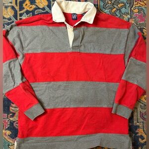 Vintage Gap Striped Rugby Shirt
